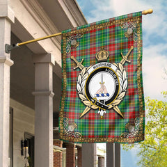 Clan Muirhead Tartan Crest Garden Flag  - Celtic Thistle  RF88 Clan Muir_More Tartan Today   
