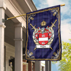 Clan Payne Tartan Crest Garden Flag  - Celtic Thistle  PB14 Clan Garden Tartan Today   