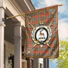 Clan Scott Ancient Tartan Crest Garden Flag  - Celtic Thistle  JM56 Clan Scott (Scott Tartan) Tartan Today   