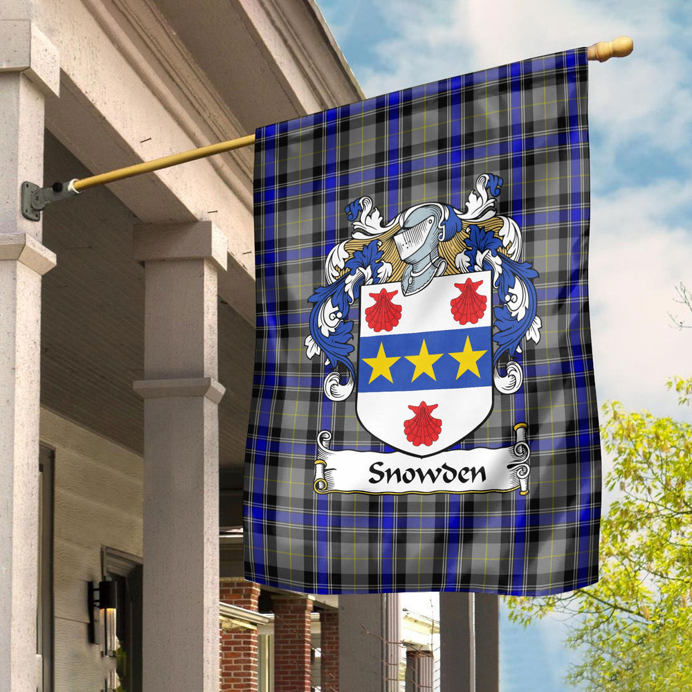 Clan Snowden Tartan Crest Garden Flag TV12 Clan Garden Tartan Today   