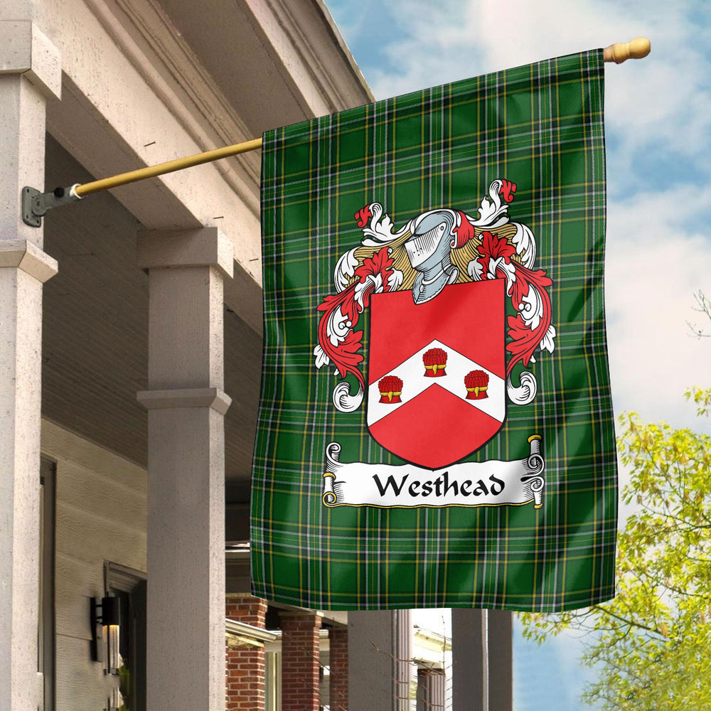 Clan Westhead Tartan Crest Garden Flag CX21 Clan Garden Tartan Today   
