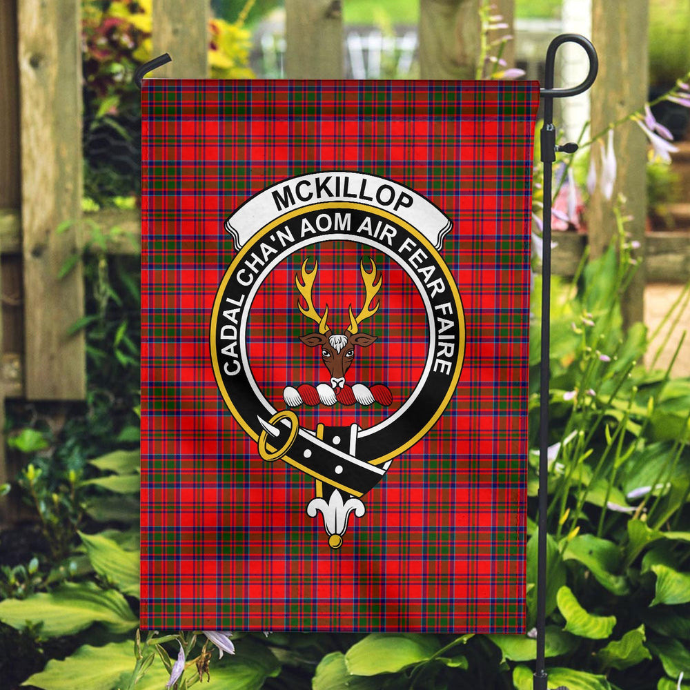 Clan McKillop Tartan Crest Garden Flag NJ67 Clan Garden Tartan Today   
