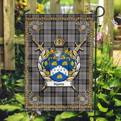 Clan Harris Tartan Crest Garden Flag  - Celtic Thistle  DY21 Clan Garden Tartan Today   