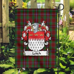 Clan Leitch Tartan Crest Garden Flag IF97 Clan Garden Tartan Today   