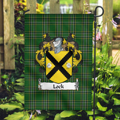 Clan Lock Tartan Crest Garden Flag SX24 Clan Garden Tartan Today   