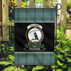Clan MacInnes Ancient Tartan Crest Garden Flag  - Welcome  KC35 Clan MacInnes Tartan Today   