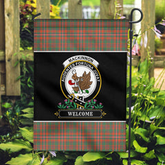 Clan MacKinnon Ancient Tartan Crest Garden Flag  - Welcome  OB38 Clan MacKinnon Tartan Today   