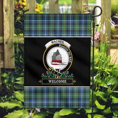 Clan MacNeill of Barra Ancient Tartan Crest Garden Flag  - Welcome  HL79 Clan MacNeil / MacNeill Tartan Today   