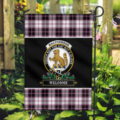 Clan MacPherson Hunting Modern Tartan Crest Garden Flag  - Welcome  JN53 Clan MacPherson Tartan Today   
