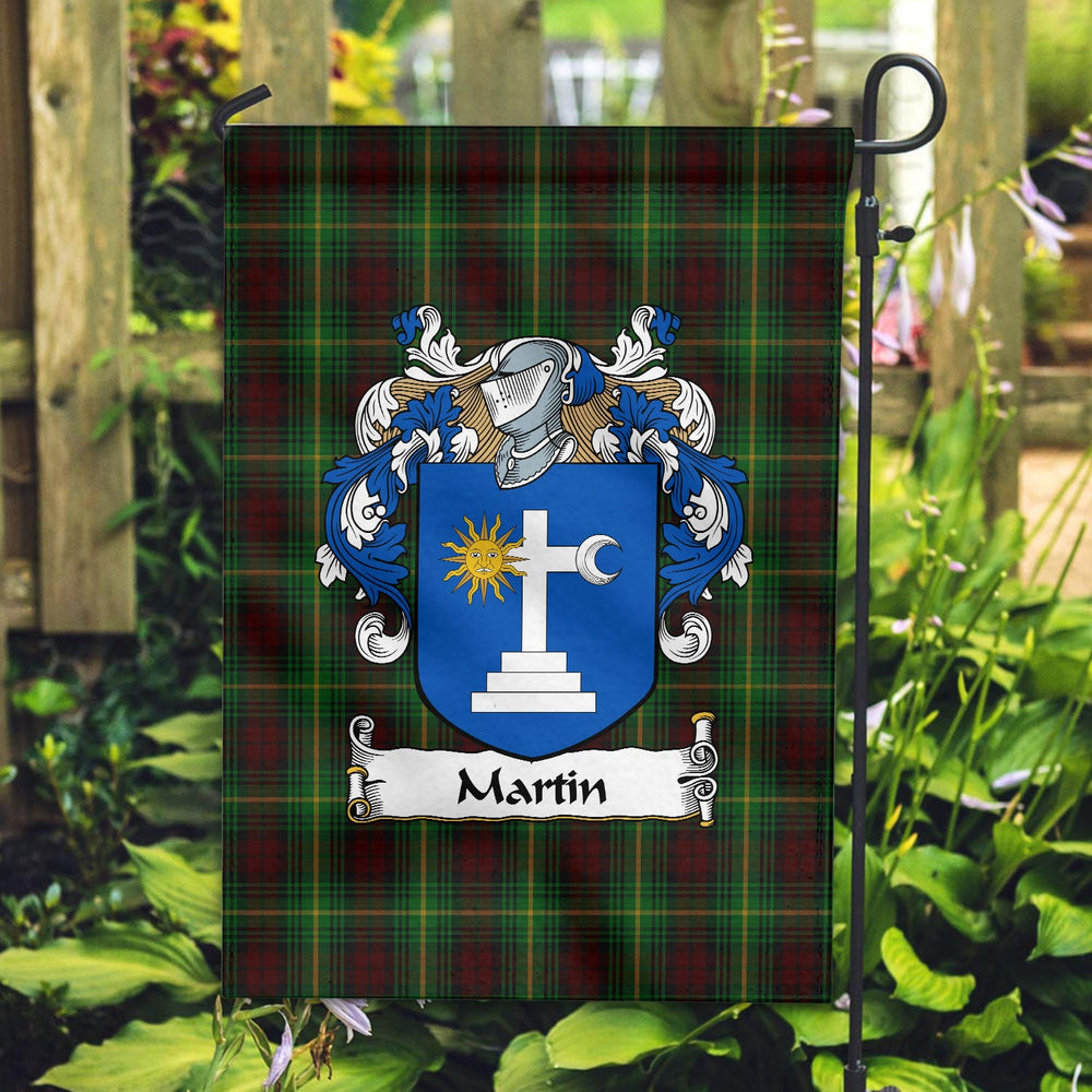 Clan Martin Tartan Crest Garden Flag KK48 Clan Mar Tartan Today   