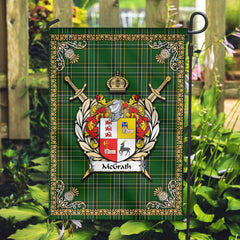 Clan McGrath Tartan Crest Garden Flag  - Celtic Thistle  LK48 Clan Garden Tartan Today   
