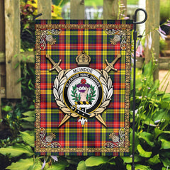 Clan McIndoe Tartan Crest Garden Flag  - Celtic Thistle  WY49 Clan Garden Tartan Today   