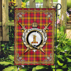 Clan Scrymgeour Tartan Crest Garden Flag  - Celtic Thistle  EG67 Clan Scrymgeour Tartan Today   