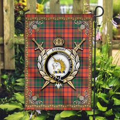 Clan Stewart of Appin Ancient Tartan Crest Garden Flag  - Celtic Thistle  PS22 Clan Stewart of Appin Tartan Today   