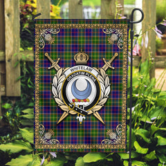 Clan Whitelaw Tartan Crest Garden Flag  - Celtic Thistle  OA16 Clan Whitelaw Tartan Today   