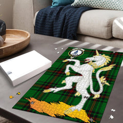 Clan Ged Tartan Crest Unicorn Scotland Jigsaw Puzzles Gift For Family CM28 Clan Ged Tartan Today   
