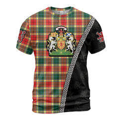 Personalized Clan Gibbs Tartan Shirt with Scotland Coat of Arms & Custom Name DO57