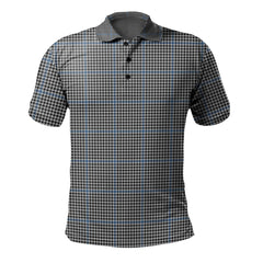Clan Gladstone Tartan Polo Shirt FB93 Gladstone Tartan Tartan Polo   