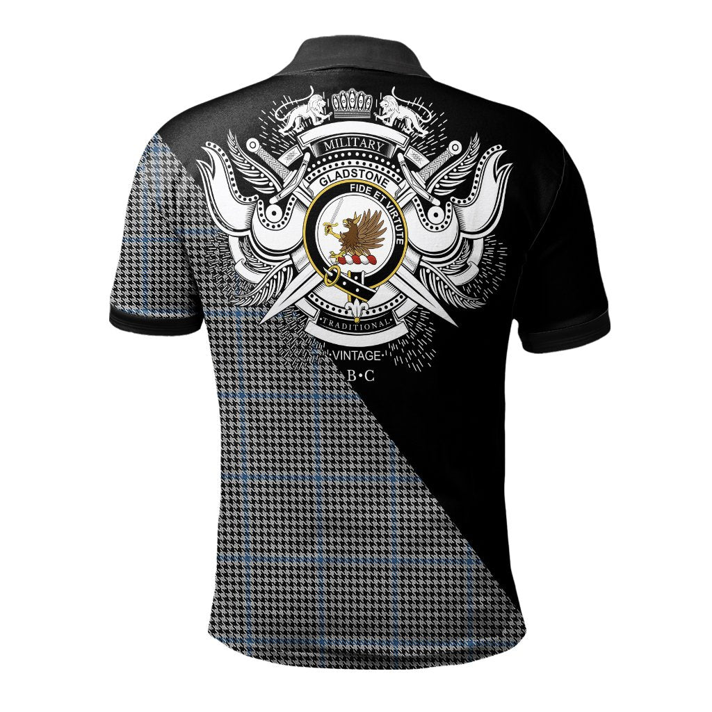 Clan Gladstone Clan - Military Polo Shirt AS23 Gladstone Tartan Tartan Polo   