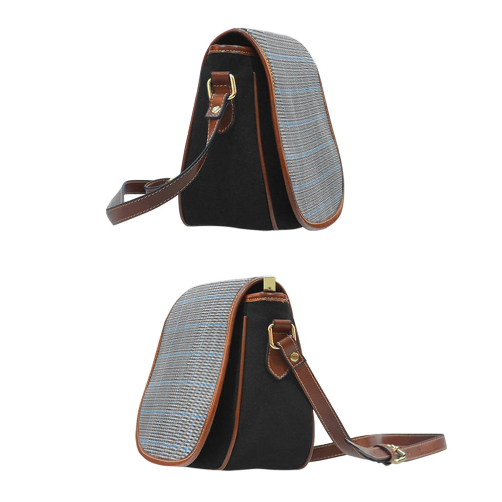 Clan Gladstone Tartan Saddle Handbags PF73 Clan Borthwick Tartan Today   