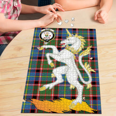 Clan Glass Tartan Crest Unicorn Scotland Jigsaw Puzzles Gift For Family GI95 Clan Glass Tartan Today   