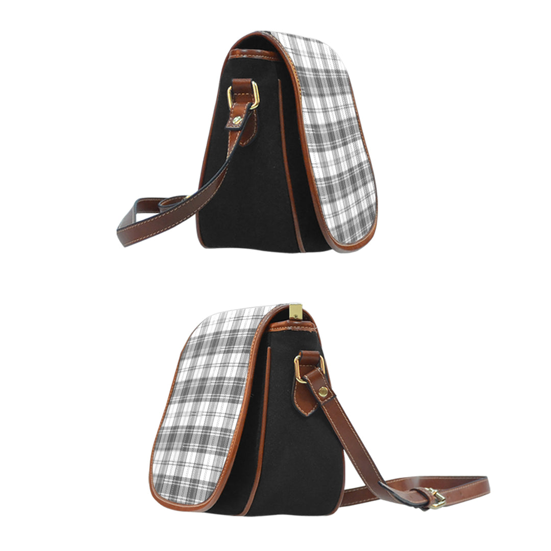 Clan Glendinning Tartan Saddle Handbags QO12 Clan Glen Tartan Today   