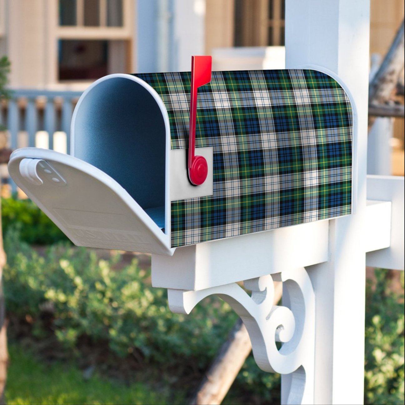 Clan Gordon Dress Ancient Tartan Crest Mailbox NM76 Clan Gordon Tartan Today   