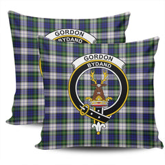 Clan Gordon Dress Modern Tartan Crest Pillow Cover UM26 Clan Gordon Tartan Today   