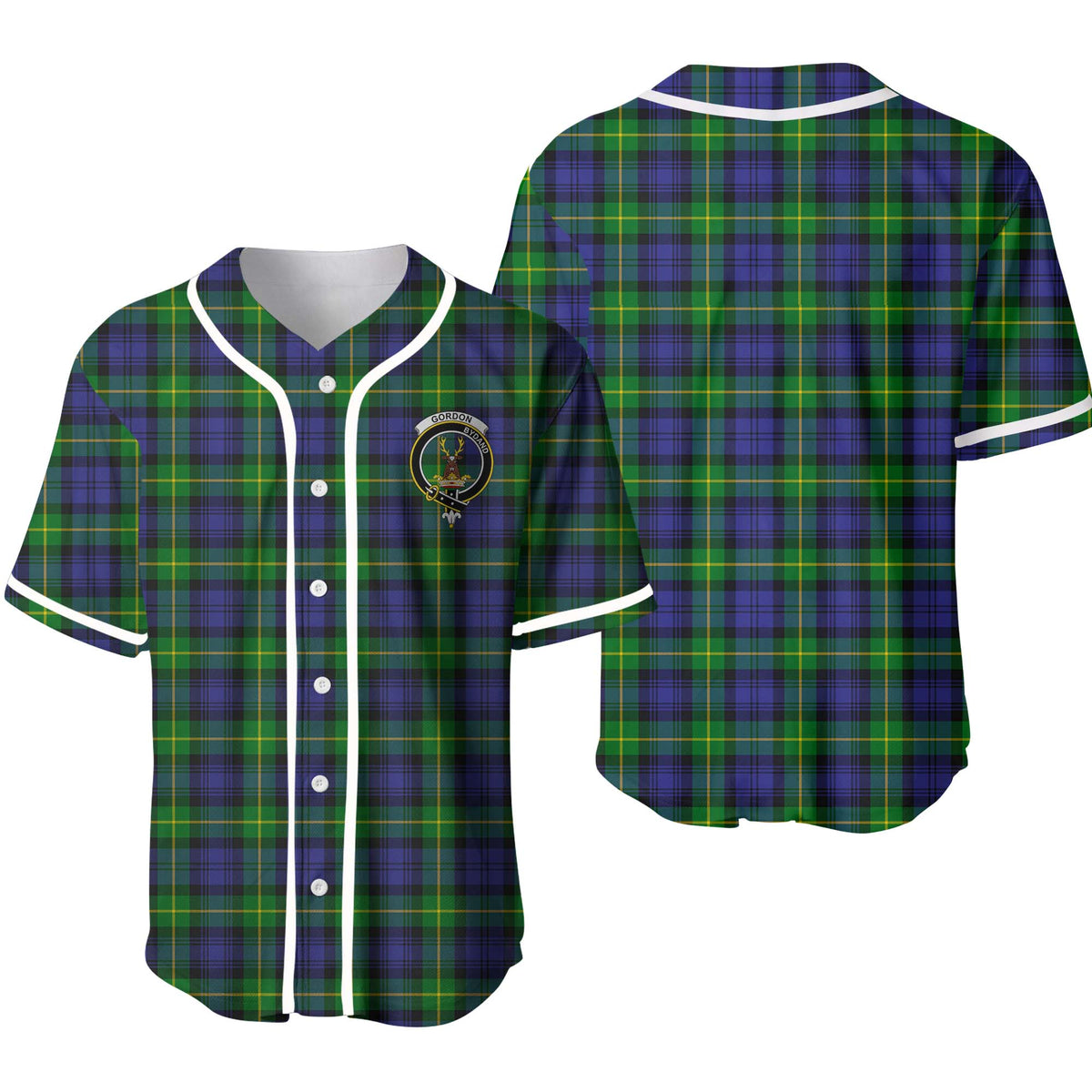 Clan Gordon Tartan Unisex Baseball Jersey WJ45JA26 Clan Gordon Tartan Today   