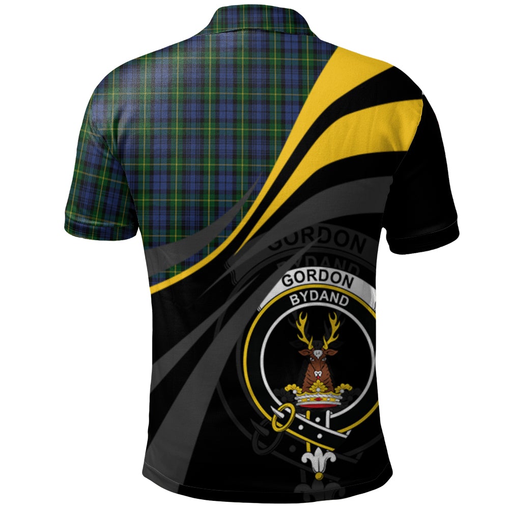 Clan Gordon 01 Tartan Polo Shirt - Royal Coat Of Arms Style YB52 Gordon 01 Tartan Tartan Polo   