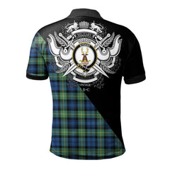 Clan Gordon Ancient Clan - Military Polo Shirt LB16 Gordon Ancient Tartan Tartan Polo   