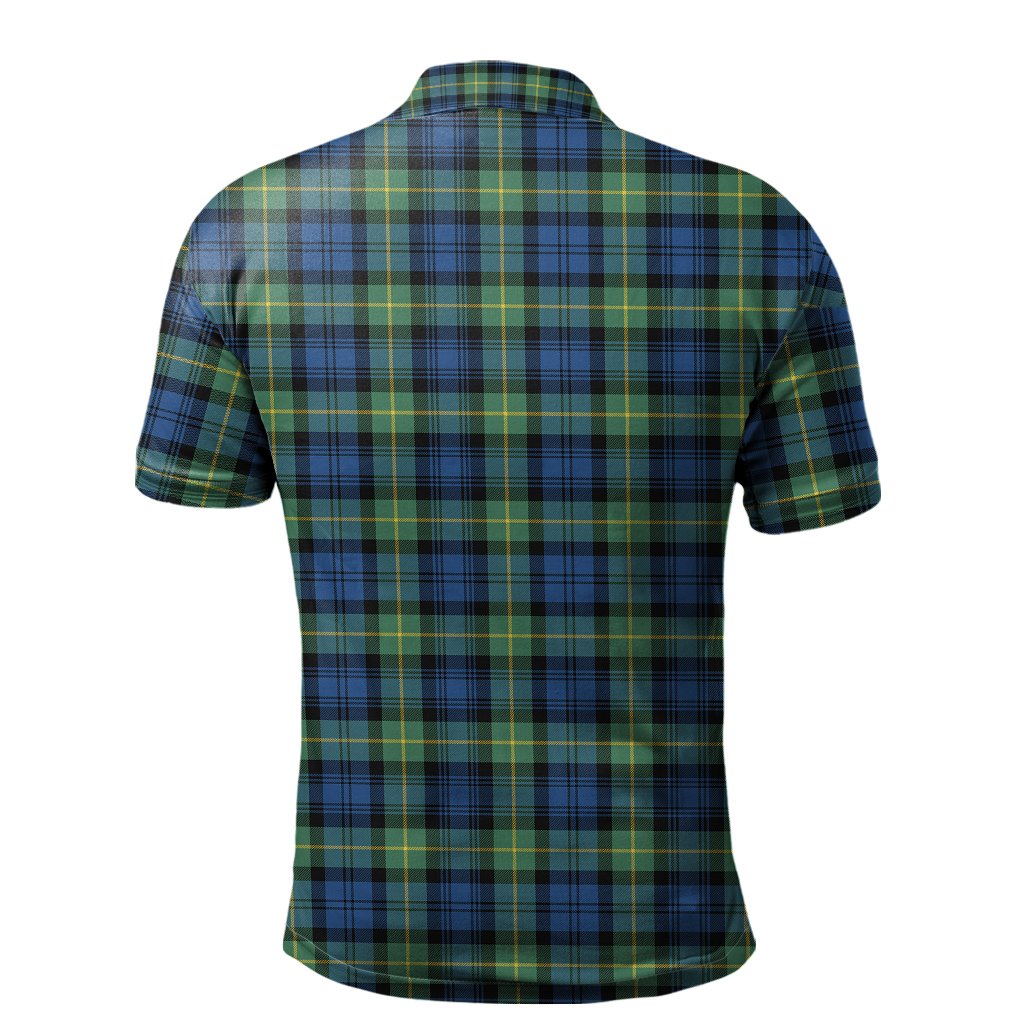 Clan Gordon Ancient Tartan Polo Shirt PE32 Gordon Ancient Tartan Tartan Polo   