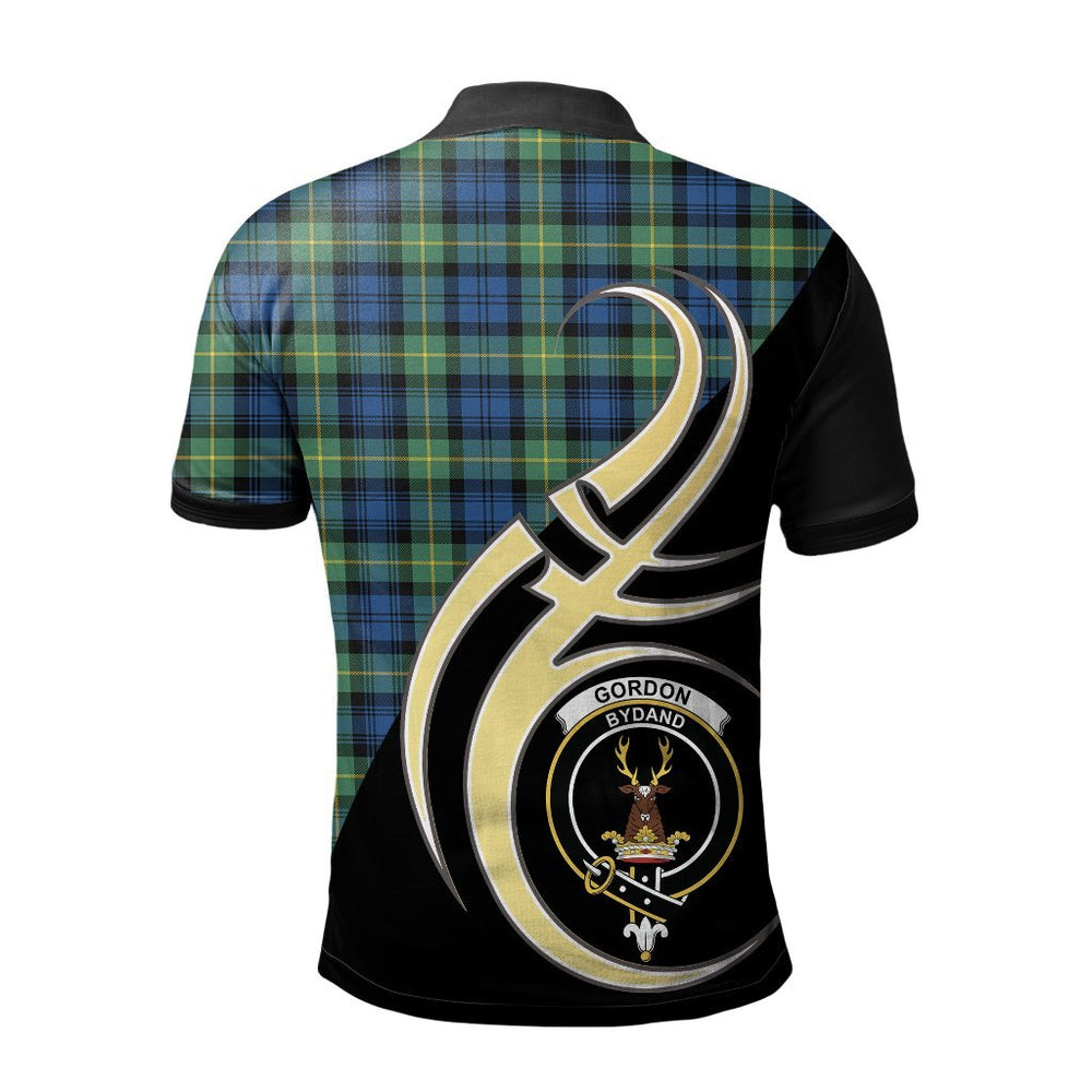 Clan Gordon Ancient Tartan Polo Shirt - Believe In Me Style GP27 Gordon Ancient Tartan Tartan Polo   