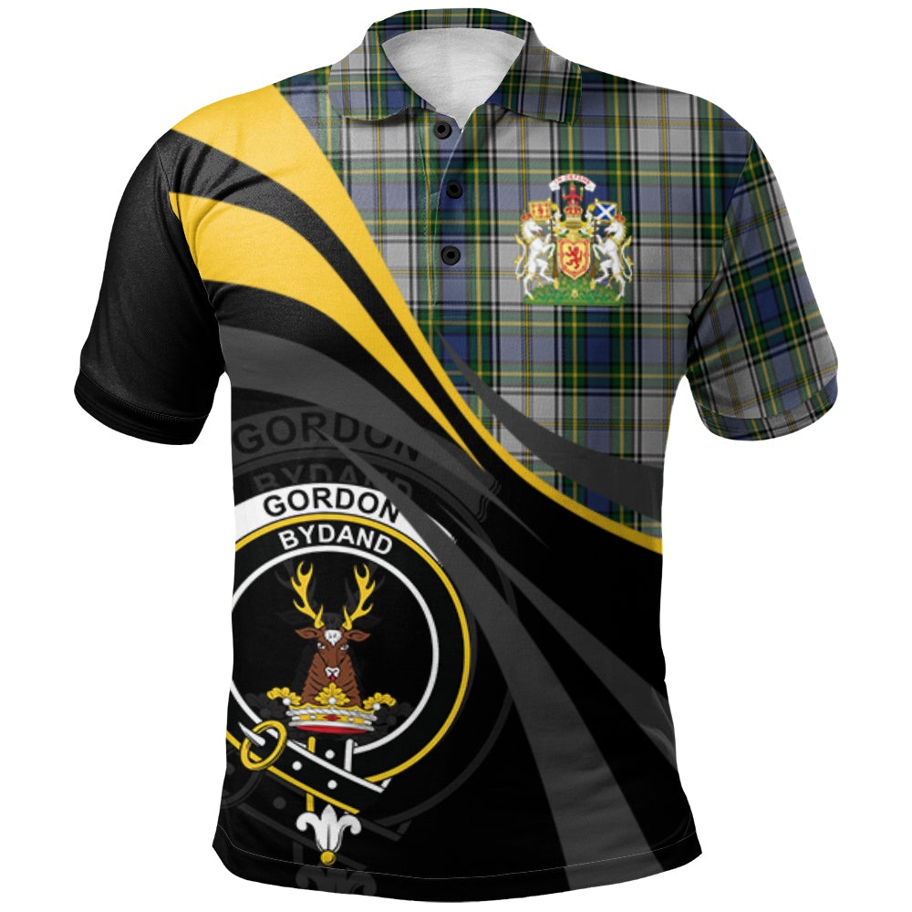 Clan Gordon Dress 04 Tartan Polo Shirt - Royal Coat Of Arms Style CG96 Gordon Dress 04 Tartan Tartan Polo   