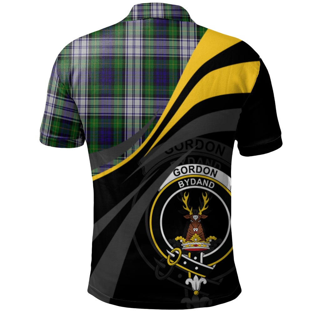 Clan Gordon Dress 06 Tartan Polo Shirt - Royal Coat Of Arms Style YR23 Gordon Dress 06 Tartan Tartan Polo   