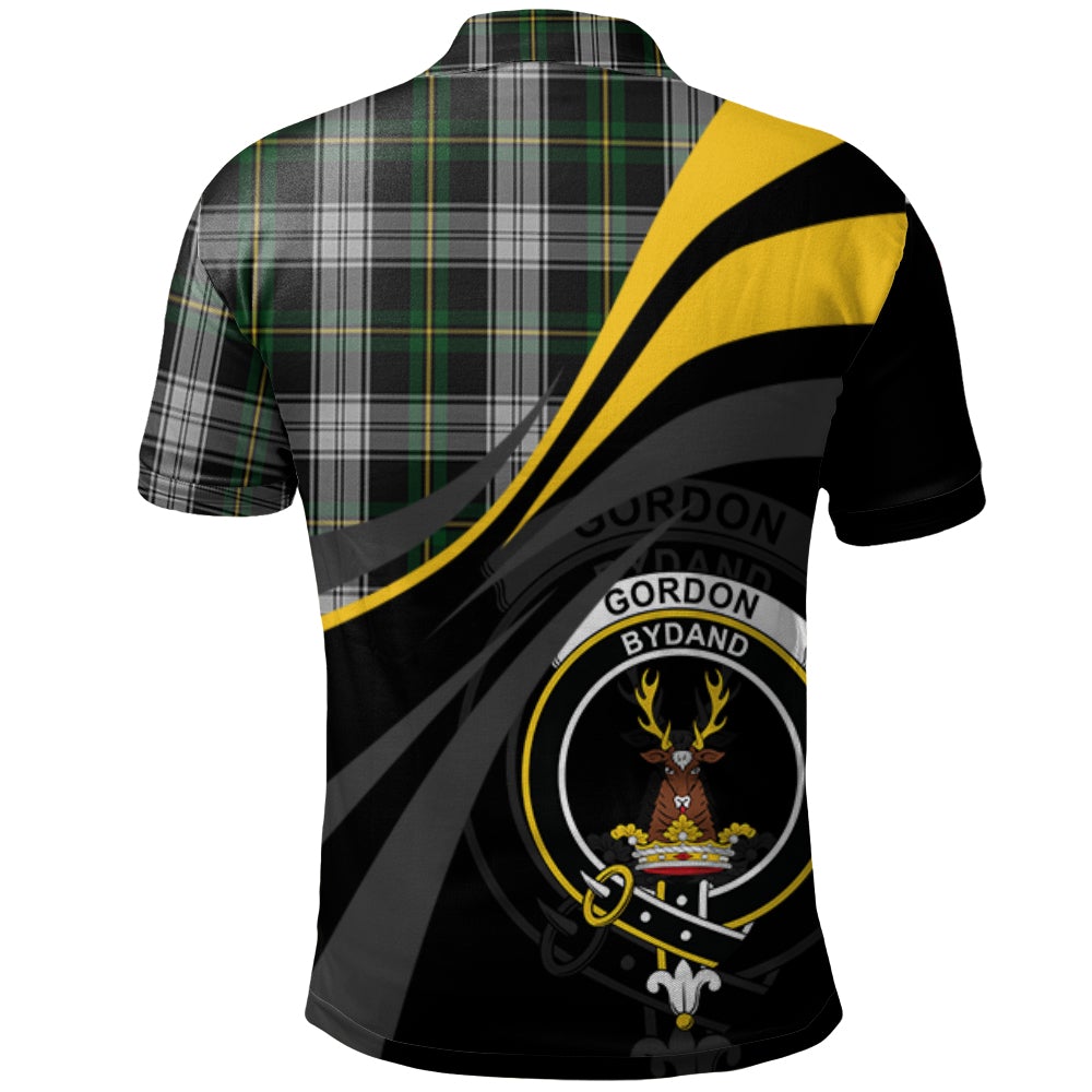 Clan Gordon Dress 07 Tartan Polo Shirt - Royal Coat Of Arms Style LD51 Gordon Dress 07 Tartan Tartan Polo   