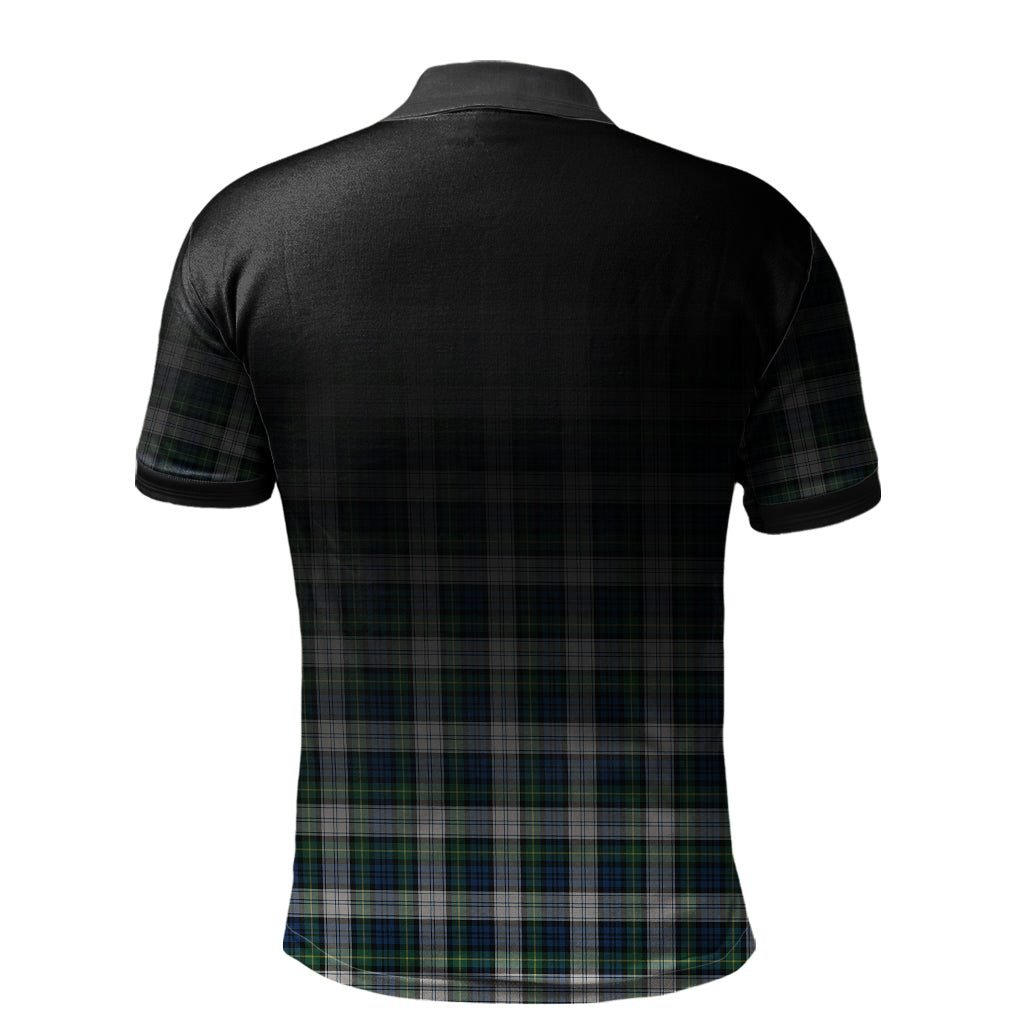 Clan Gordon Dress Ancient Tartan Polo Shirt - Alba Celtic Style IJ35 Gordon Dress Ancient Tartan Tartan Polo   
