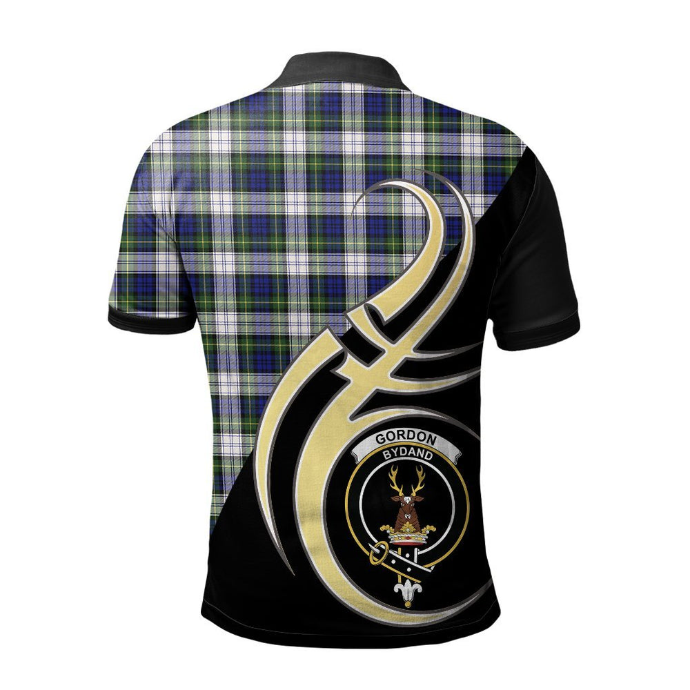 Clan Gordon Dress Modern Tartan Polo Shirt - Believe In Me Style AM64 Gordon Dress Modern Tartan Tartan Polo   
