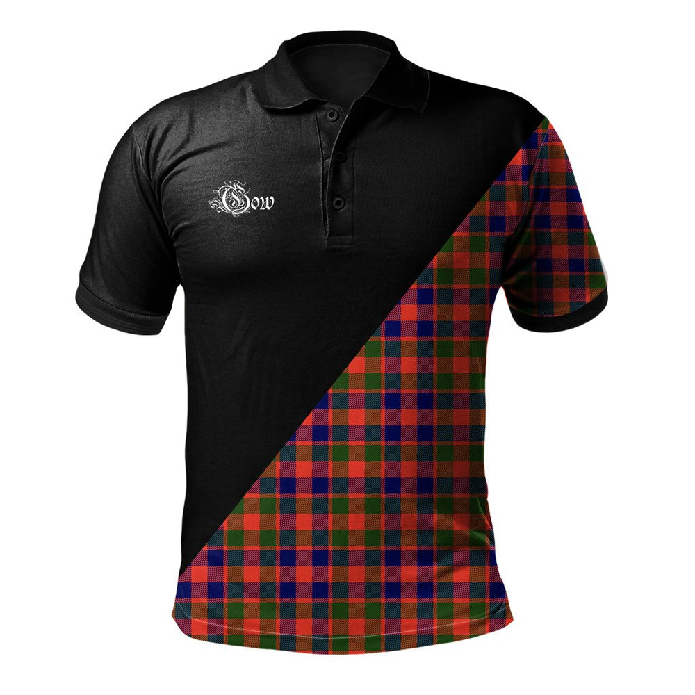 Clan Gow Modern Clan - Military Polo Shirt QQ60 Gow Modern Tartan Tartan Polo   