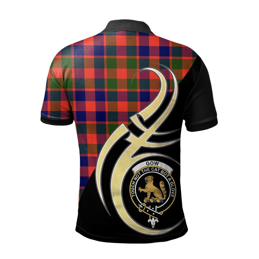 Clan Gow of McGouan Tartan Polo Shirt - Believe In Me Style TP54 Gow of McGouan Tartan Tartan Polo   