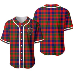 Clan Gow (or McGouan) Tartan Unisex Baseball Jersey YR46GS55 Clan Gow Tartan Today   