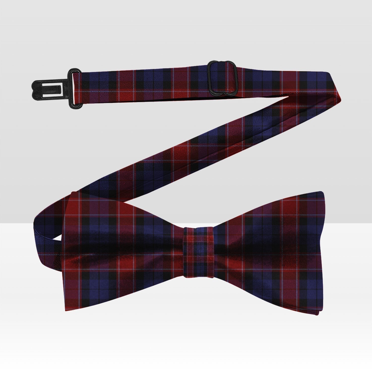 Clan Graham Of Menteith Red 01 Tartan Bow Tie PC67 Clan Graham Tartan Today   