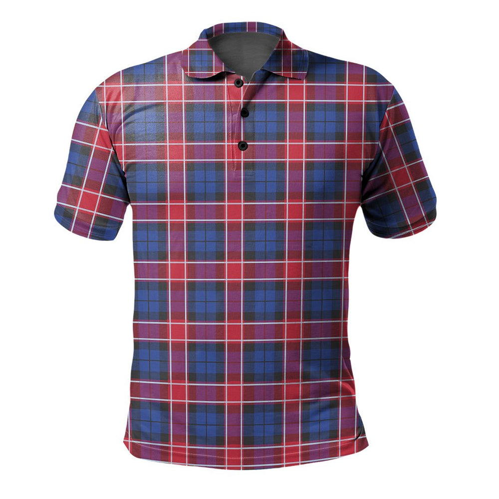 Clan Graham of Menteith Red Tartan Polo Shirt TX39 Graham of Menteith Red Tartan Tartan Polo   