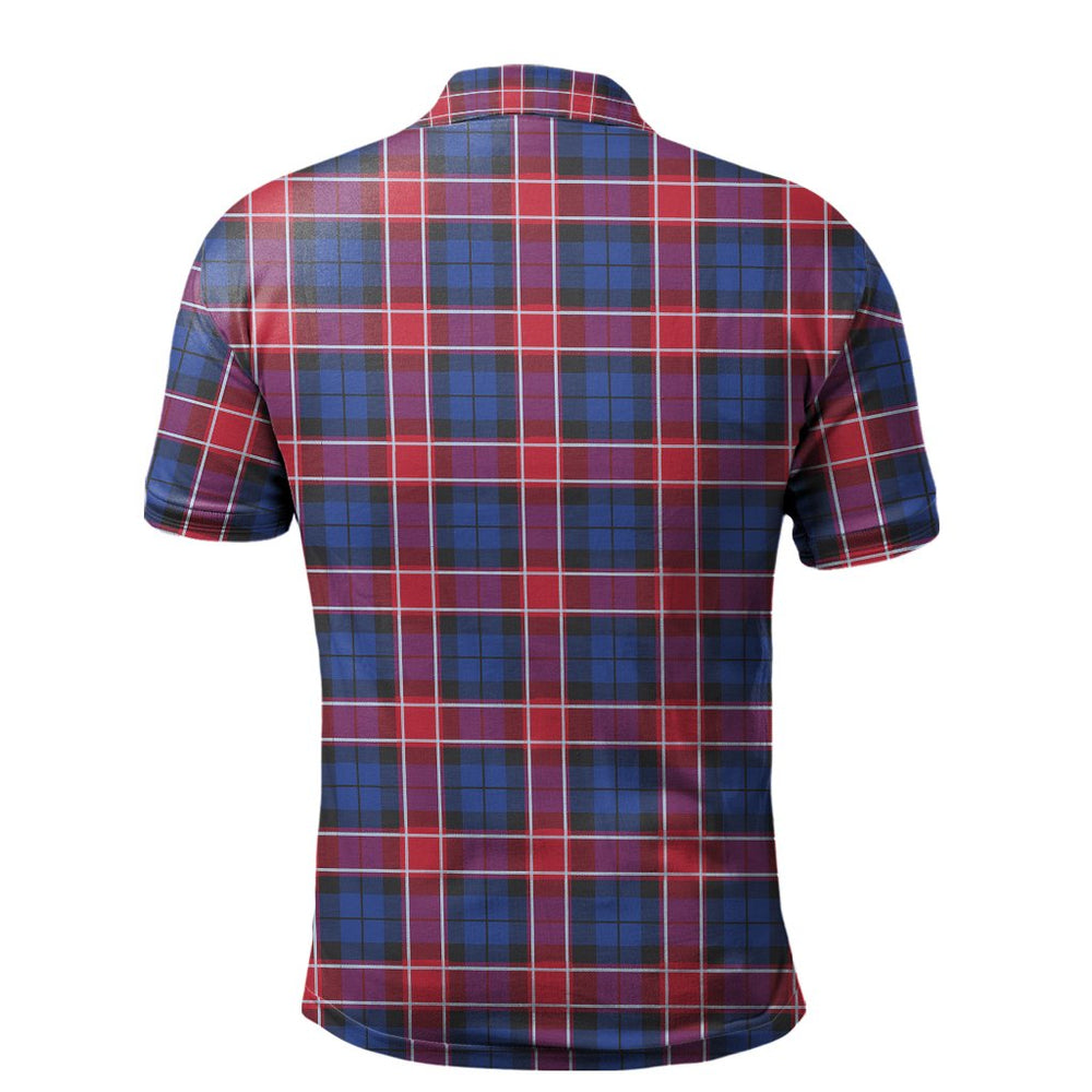 Clan Graham of Menteith Red Tartan Polo Shirt TX39 Graham of Menteith Red Tartan Tartan Polo   