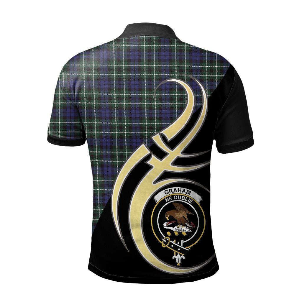 Clan Graham of Montrose Modern Tartan Polo Shirt - Believe In Me Style BH35 Graham of Montrose Modern Tartan Tartan Polo   