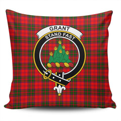 Clan Grant Modern Tartan Crest Pillow Cover IN51 Clan Grant Tartan Today   