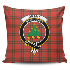 Clan Grant Weathered Tartan Crest Pillow Cover JU83 Clan Grant Tartan Today   
