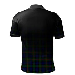 Clan Gunn Modern Tartan Polo Shirt - Alba Celtic Style QR54 Gunn Modern Tartan Tartan Polo   