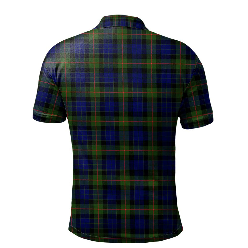 Clan Gunn Modern Tartan Polo Shirt MB72 Gunn Modern Tartan Tartan Polo   