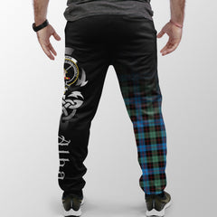 Clan Guthrie Ancient Tartan Crest Jogger Sweatpants  Alba Celtic Style IP64 Clan Guthrie Tartan Today   